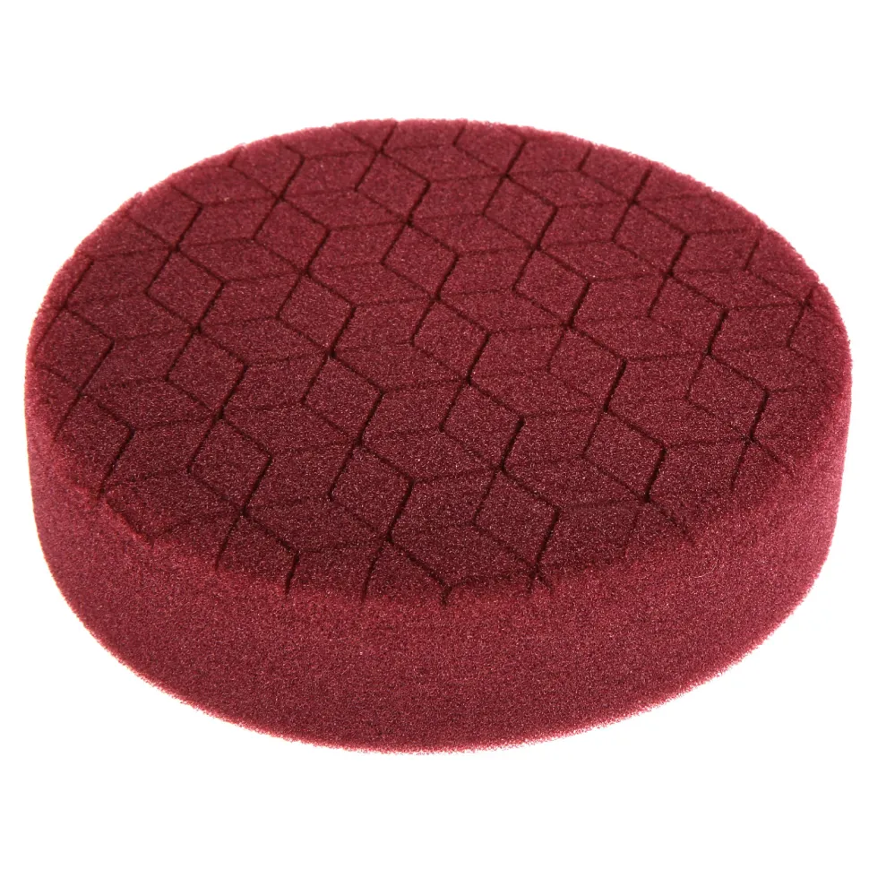 WEN AA1501 5-Inch Coarse-Grit Diamond-Cut Foam Polishing Pads for Heavy Cutting, Three Pack