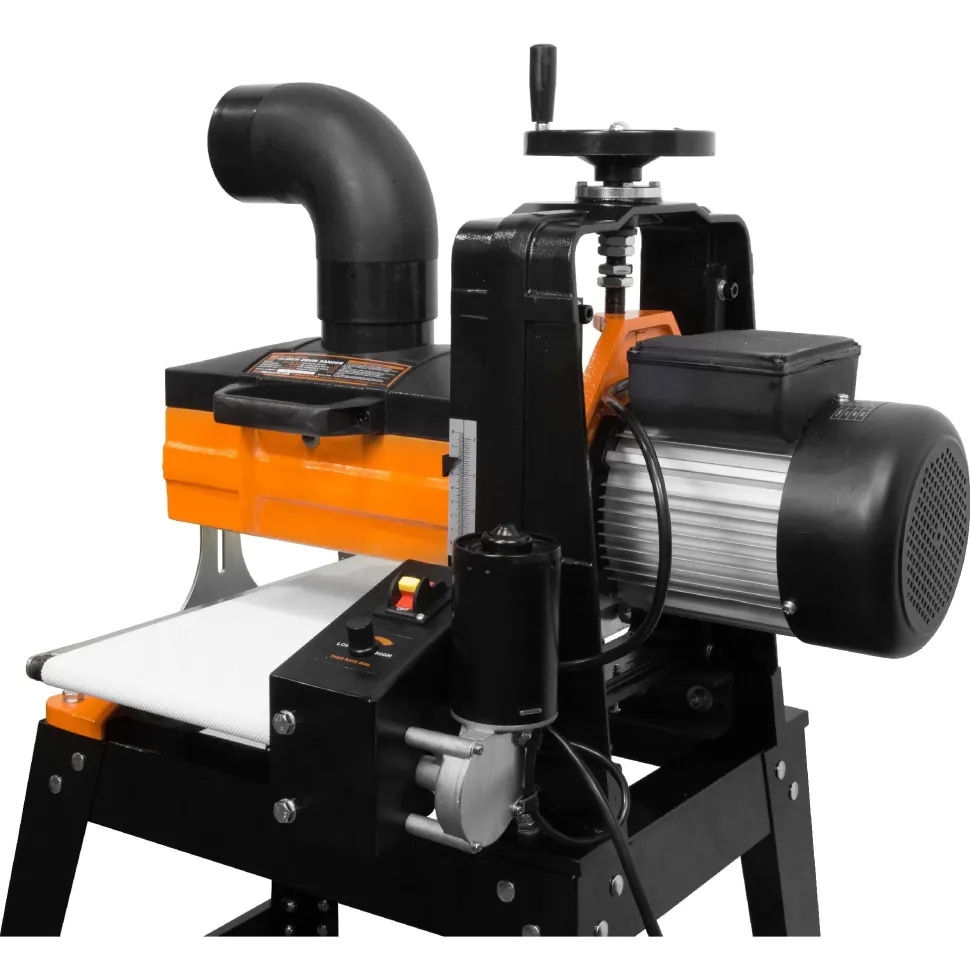 WEN 65911 10.5-Amp 10-Inch Drum Sander with Rolling Stand and Variable Speed Conveyor
