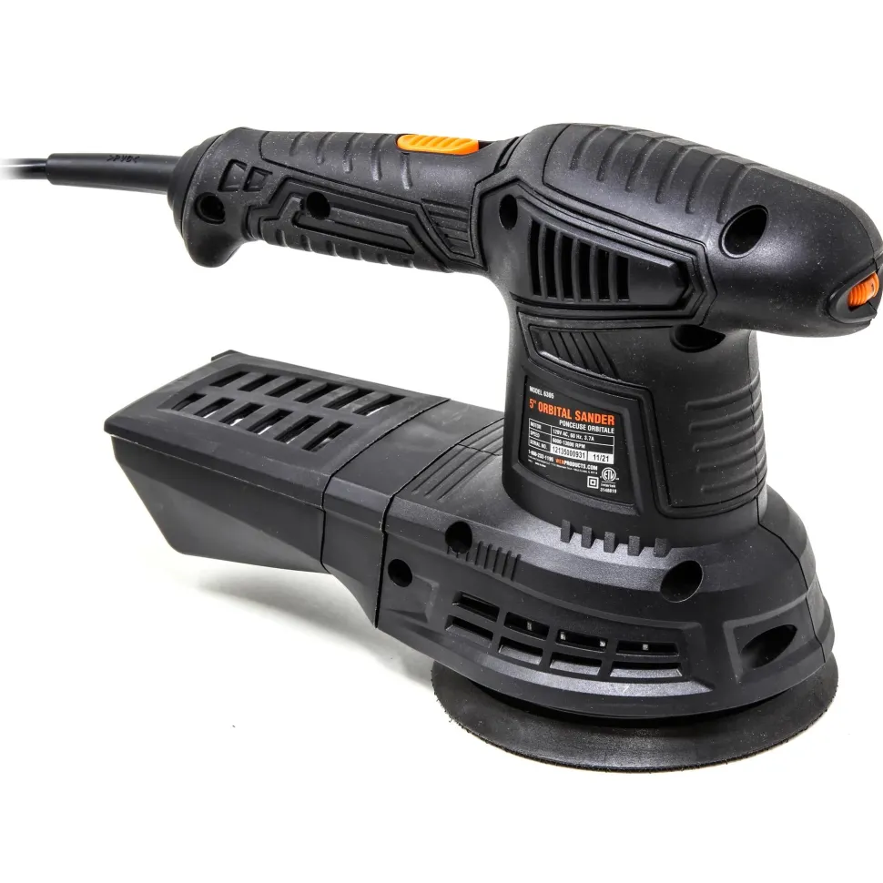 WEN 6305 3.7-Amp 5-Inch Variable Speed Random Orbit Rotary Sander