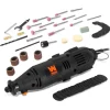 WEN 23101 1-Amp Variable Speed Rotary Tool with 100+ Accessories
