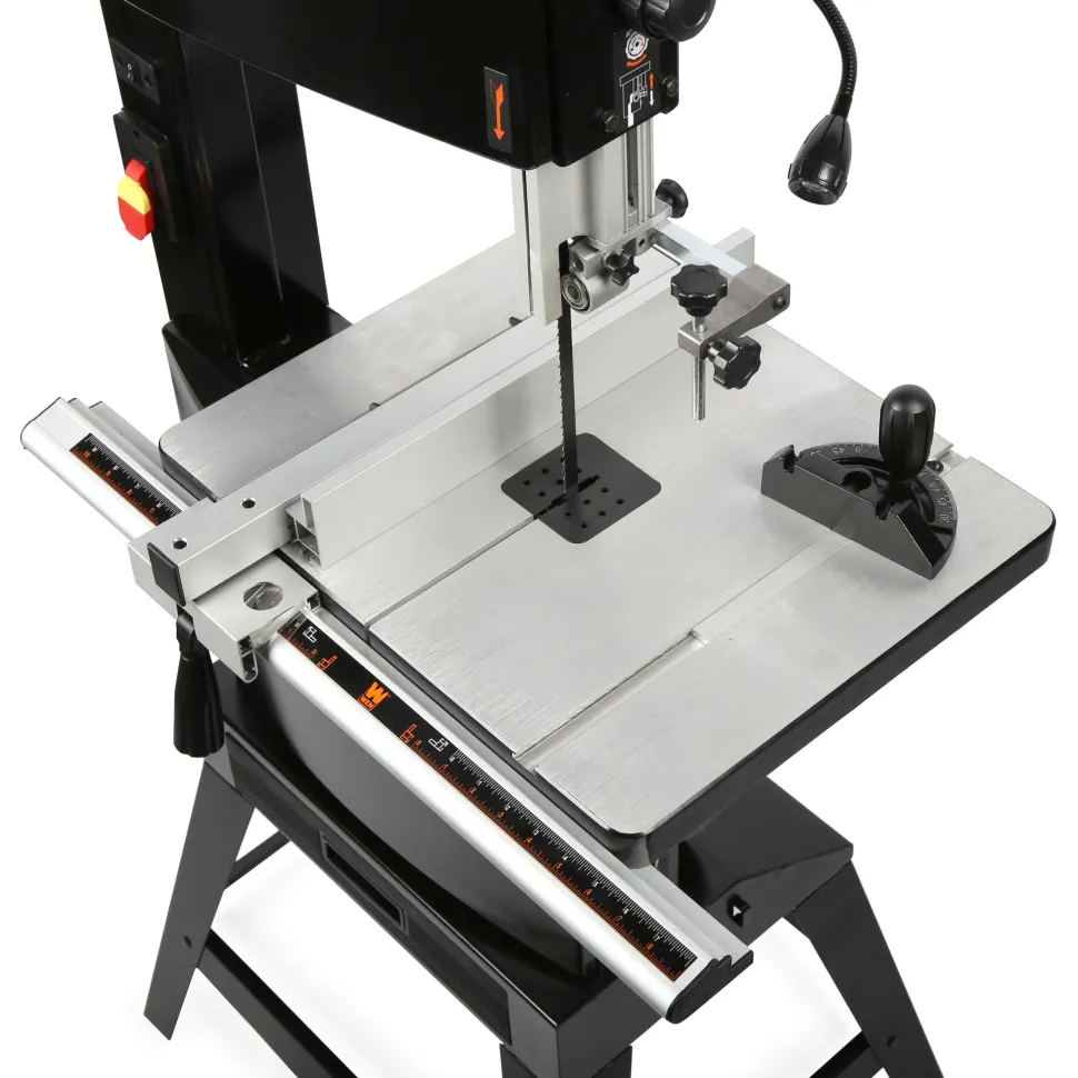 WEN BA1487 14-Inch Two-Speed Band Saw with Stand and Work Light
