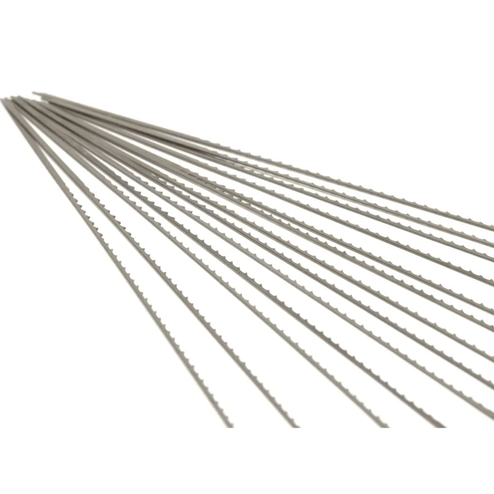 WEN BLR911 #9R 11.5 TPI Reverse-Tooth Pinless 5-Inch Scroll Saw Blades (12 Pack)