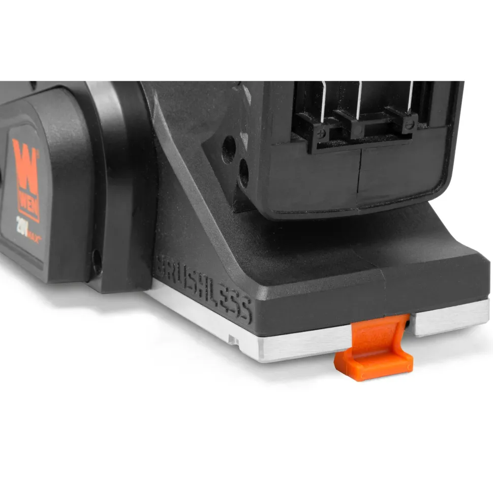 WEN 20653BT 20V Max Brushless Cordless 3-1/4-Inch Hand Planer (Tool Only – Battery Not Included)