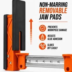 WEN CLP14A Parallel Clamp Kit with Two 24-Inch Clamps, Two 50-Inch Clamps, and Framing Kit