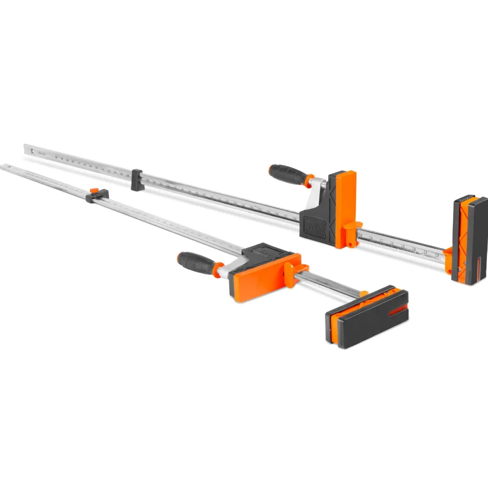 WEN CLP14A Parallel Clamp Kit with Two 24-Inch Clamps, Two 50-Inch Clamps, and Framing Kit