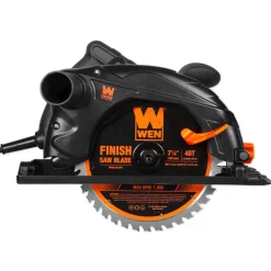 WEN CT1300 13-Amp 7.25-Inch Sidewinder Circular Saw with 2.6-Inch Cutting Depth