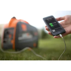 WEN DF250i Super Quiet 2500-Watt Portable Dual Fuel Inverter Generator with Fuel Shut-Off