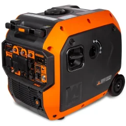 WEN DF500iX 5000-Watt Dual Fuel 120V/240V RV and EV-Ready Electric Start Portable Inverter Generator with Electric Vehicle Charging Ports