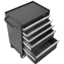WEN GG262B 27-Inch Premium Rolling Tool Cabinet with Heavy Duty 21-Gauge Powder-Coated Steel Construction