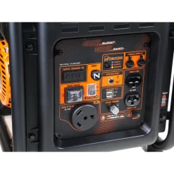WEN GN400iX RV-Ready 4000-Watt Open Frame Inverter Generator with CO Shutdown Sensor