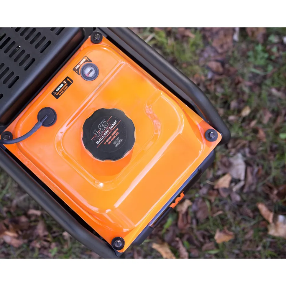 WEN GN400iX RV-Ready 4000-Watt Open Frame Inverter Generator with CO Shutdown Sensor