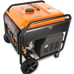 WEN GN875iX 8750-Watt RV and Transfer-Switch-Ready 120V/240V Electric Start Open Frame Inverter Generator with CO Shutdown Sensor