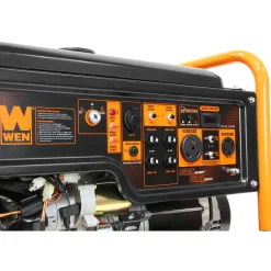 WEN GN9500X 9500-Watt 420cc Transfer-Switch and RV-Ready 120V/240V Portable Generator with Remote Electric Start and CO Shutdown Sensor