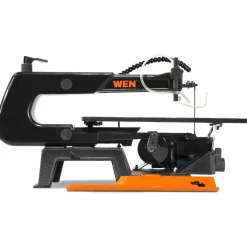 WEN 3923 16-Inch Variable Speed Scroll Saw with Easy-Access Blade Changes and Work Light
