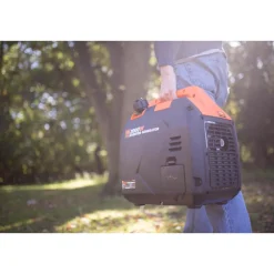 WEN 56203i Super Quiet 2000-Watt Portable Inverter Generator with Fuel Shut Off