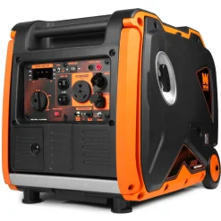 WEN 56450i Super Quiet 4500-Watt RV-Ready Portable Inverter Generator with Fuel Shut-Off