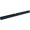WEN ME333R 12-Inch Aluminum Triangular Architect Ruler with Laser-Etched Imperial Drafting Scales