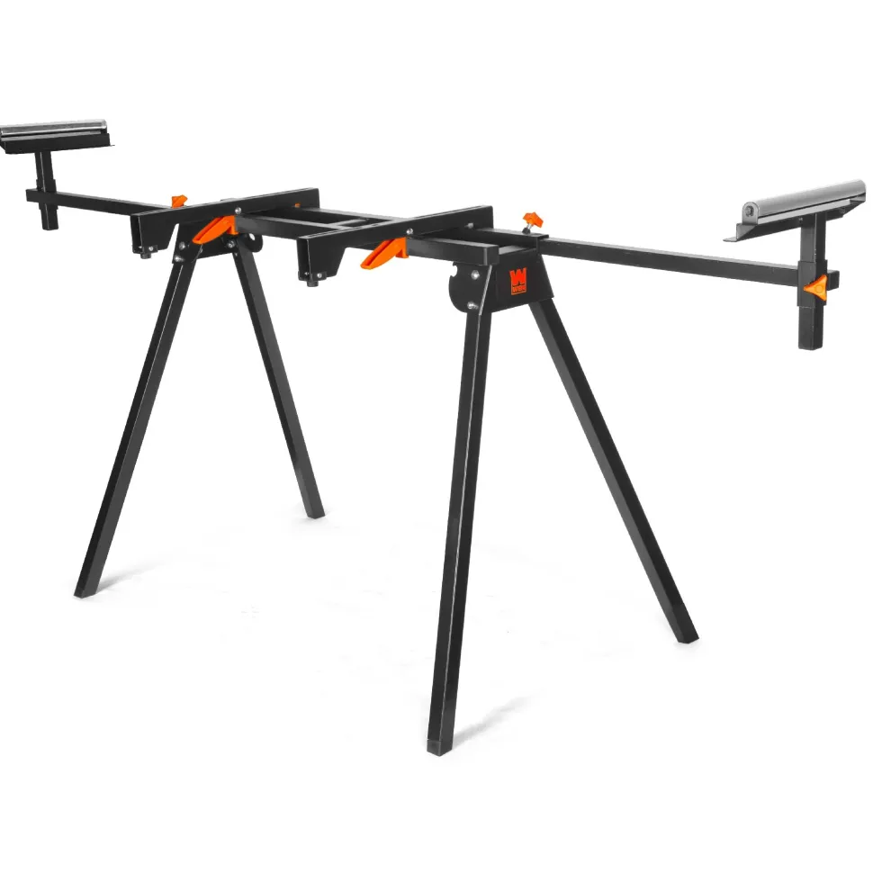 WEN MSA200 Universal Collapsible Miter Saw Stand, 350-Pound Capacity