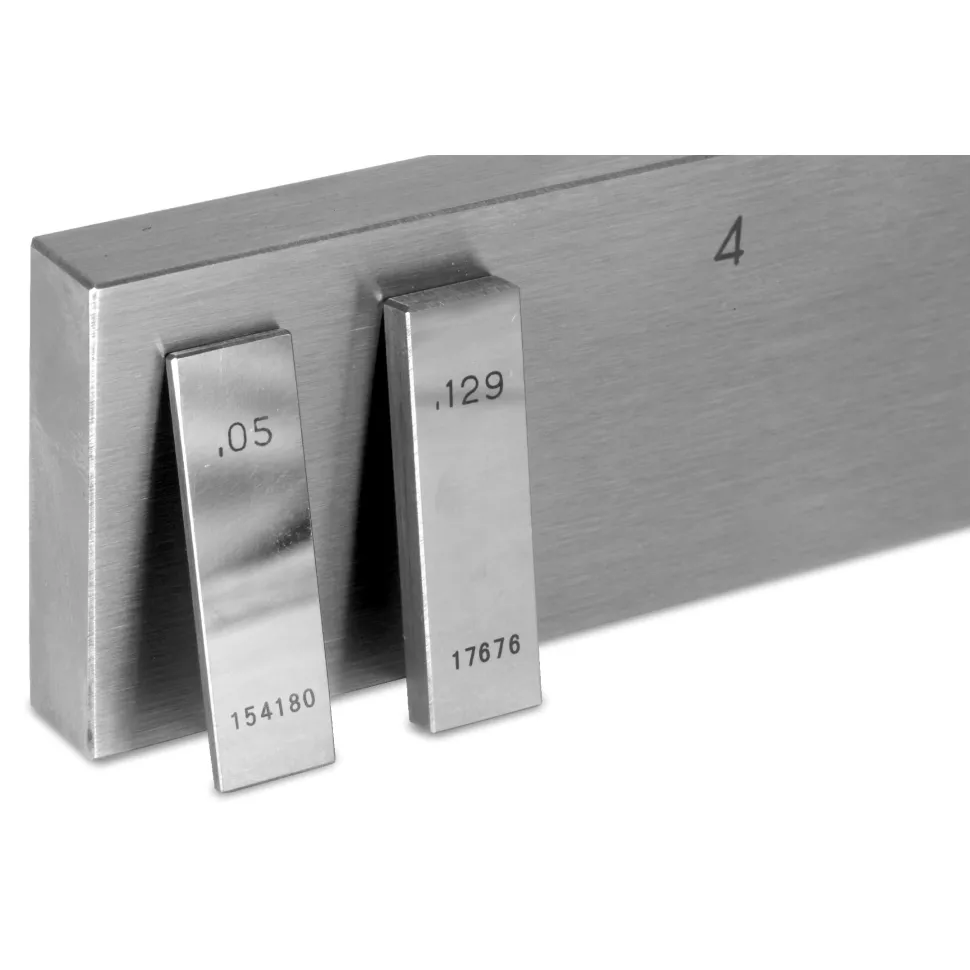 WEN 10481 81-Piece Rectangular Steel Gauge Block Set with Case