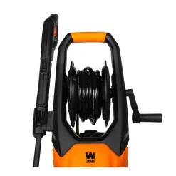 WEN PW23V 2300 PSI Electric Pressure Washer with Variable Pressure, Hose Reel, Wheel Kit, and 1.4 GPM Adjustable Flow Rate