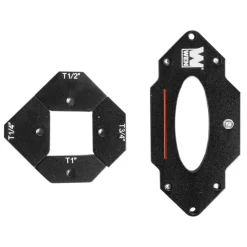 WEN RA002T 6-Piece Corner Chamfer Jig and Template Set for Routers
