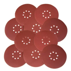 WEN 6369SP180 Drywall Sander 180-Grit Hook and Loop 9-Inch Sandpaper, 10-Pack