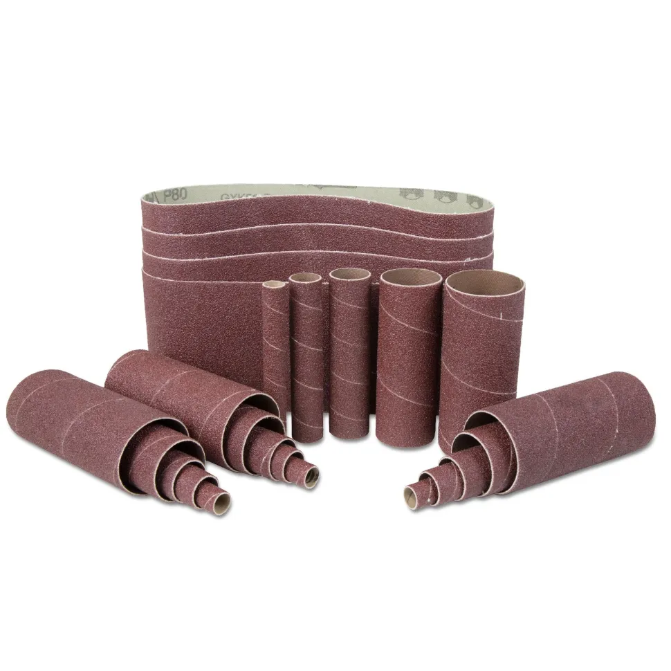 WEN 6524SP80 80-Grit Combination Belt and Sleeve Sandpaper Set, 24-Pack