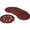 WEN 6305SP120 120-Grit Hook-and-Loop 5-Inch Sandpaper Sanding Discs, 10 Pack