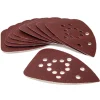 WEN 20401SP120 120-Grit Hook and Loop Palm Sander Sandpaper for the WEN Cordless Palm Sander, 10-Pack