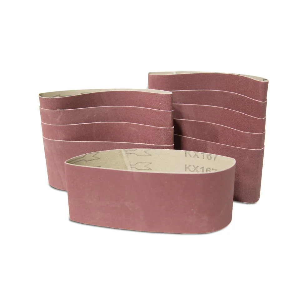 WEN 6321SP60 60-Grit 3 x 21-Inch Sanding Belt Sandpaper (10 Pack)