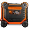 WEN TF1300iX 13,000-Watt 120V/240V Tri-Fuel Inverter Generator with Quiet 550cc Engine, Electric Start, Wheel Kit, and CO Watchdog, Gas, Propane, and Natural Gas Powered