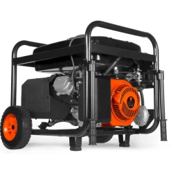 WEN TF1450 14500-Watt 120V/240V Tri-Fuel Generator, Transfer-Switch Ready with Electric Start and Wheel Kit