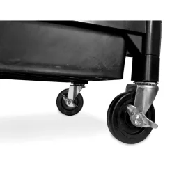 WEN 73163 Three-Tray 300-Pound Capacity Triple Decker Service and Utility Cart