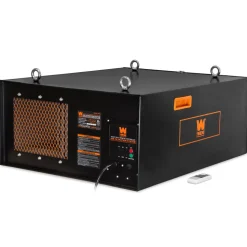 WEN 3415T 3-Speed Remote-Controlled Industrial-Strength Air Filtration System (556/702/1044 CFM)