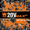 WEN 20405 20V Max Cordless Brushless 5-Inch Random Orbit Rotary Sander with 2.0 Ah Lithium-Ion Battery and Charger