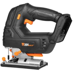 WEN 20667 20V Max Cordless Brushless Jigsaw with 4.0 Ah Lithium Ion Battery and Charger