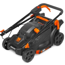 WEN 20835 20V Max 15-Inch Cordless Brushless Lawn Mower with 5Ah Battery and Charger