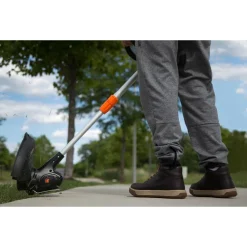 WEN 40413 40V Max Lithium-Ion Cordless 14-Inch 2-in-1 String Trimmer and Edger with 2Ah Battery and Charger