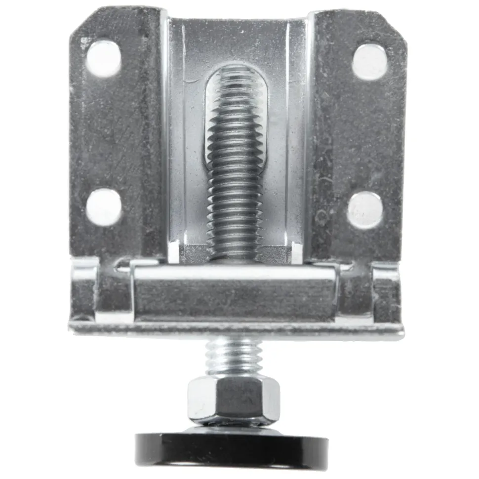 WEN WA0004 Heavy-Duty Adjustable Leveling Furniture Feet with L-shaped Mounting Brackets, 4-Pack