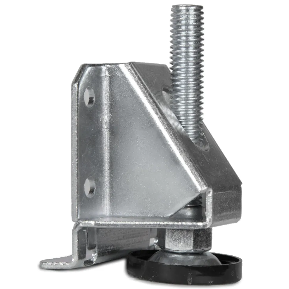 WEN WA0004 Heavy-Duty Adjustable Leveling Furniture Feet with L-shaped Mounting Brackets, 4-Pack
