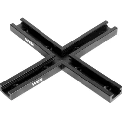 WEN WAT362 36-Inch Universal T-Track, Hold Down Clamps, and Intersection Kit for Woodworking