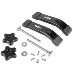 WEN WAT361 36-Inch Universal T-Track and Hold Down Clamps Kit for Woodworking