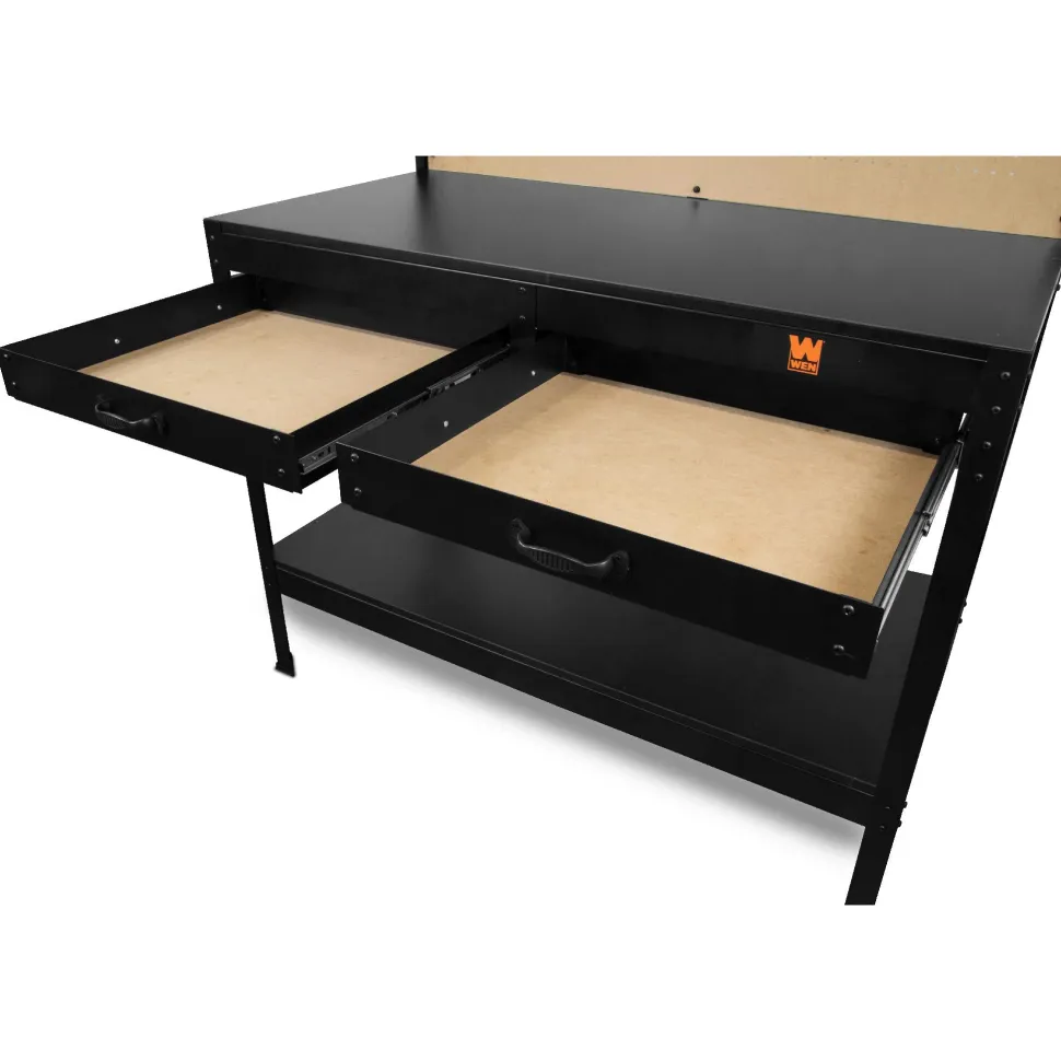 WEN WB4723T 48-Inch Workbench with Power Outlets and Light