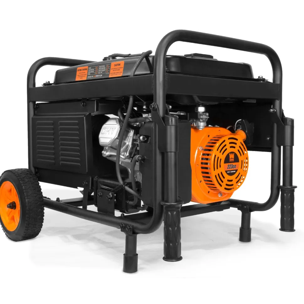 WEN 56475 4750W Electric Start Generator
