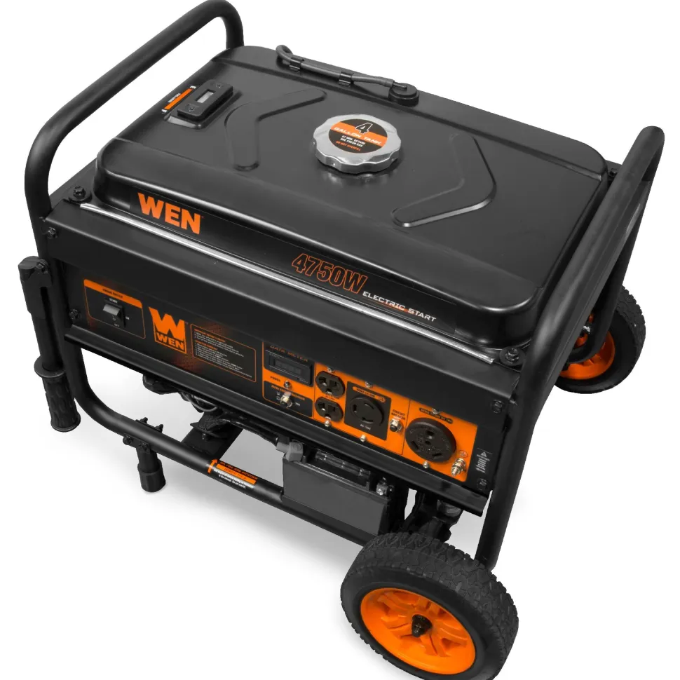 WEN 56475 4750W Electric Start Generator