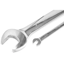 WEN WR132 13-Piece Professional-Grade Reversible Ratcheting SAE Combination Wrench Set with Storage Rack